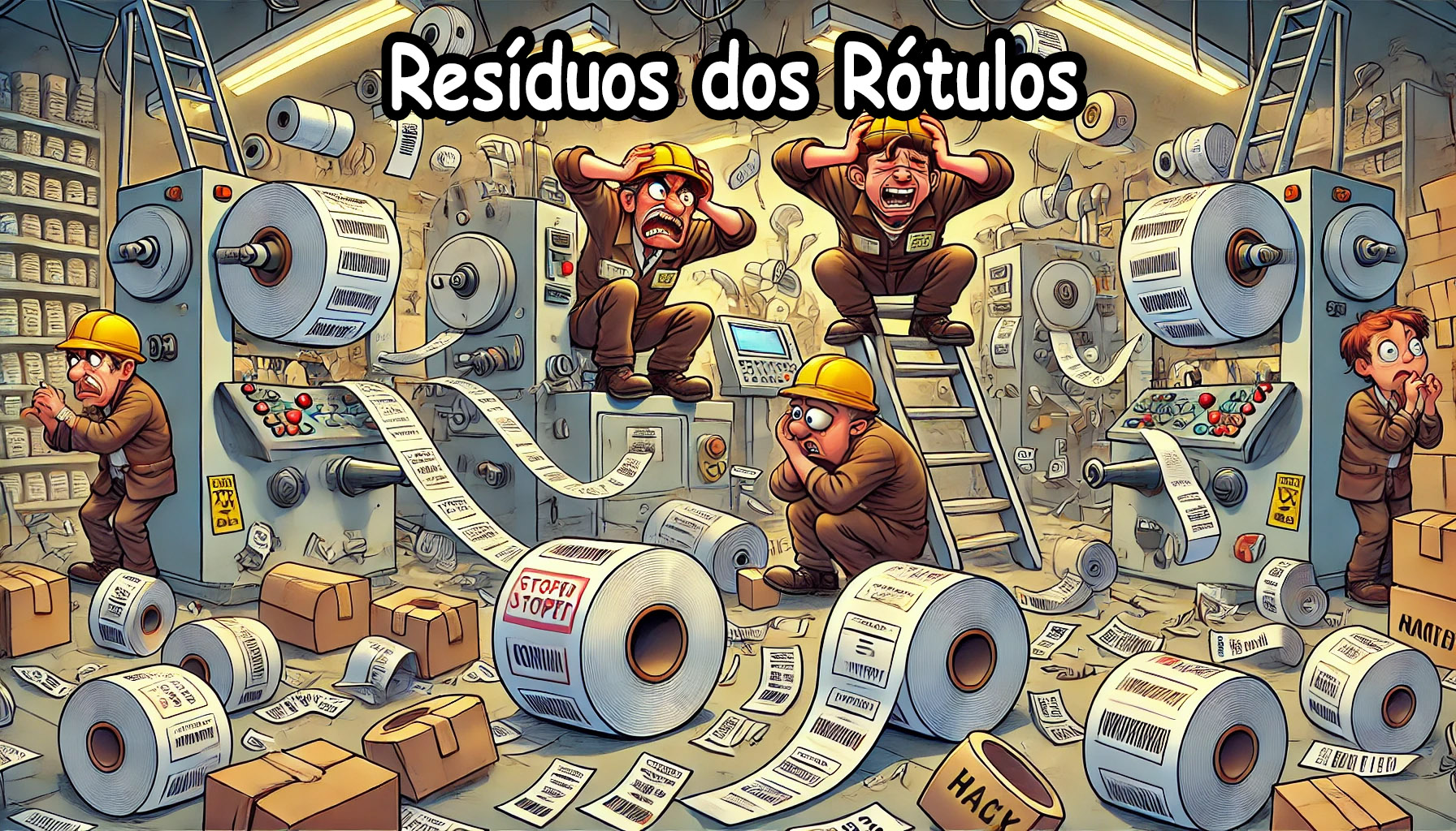 Rótulos sem Desperdício!