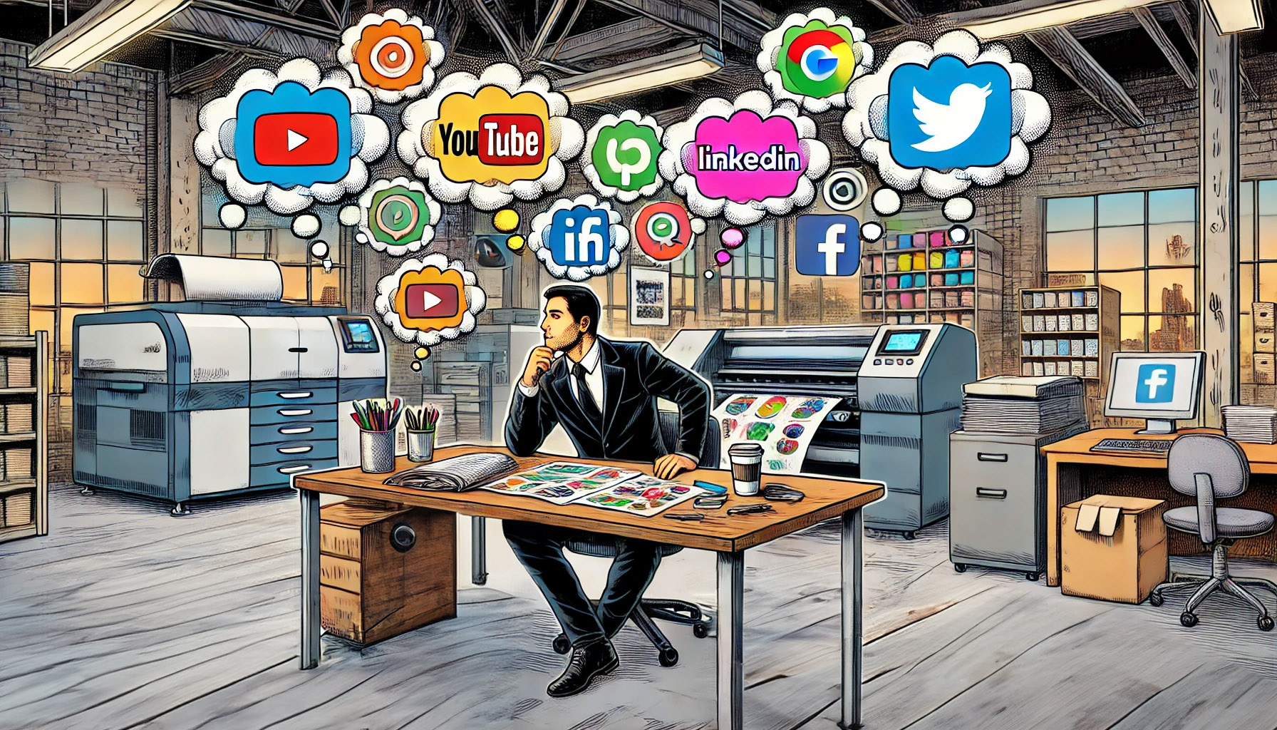 Como Atrair Compradores B2B no Setor de Impressão: Simples e Direto