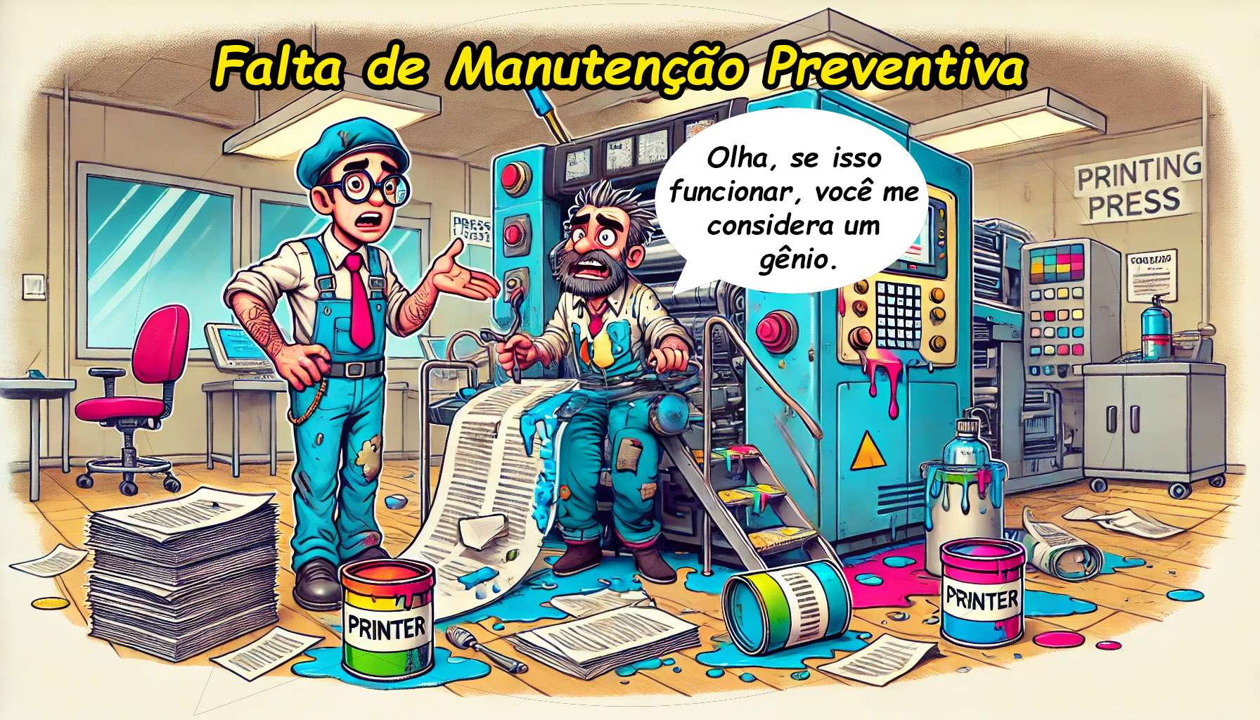 Preventiva: O Segredo da Gráfica Produtiva