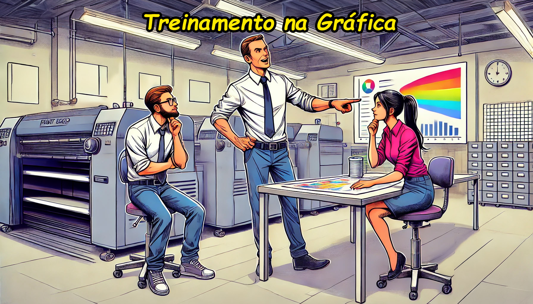 O Segredo da Produtividade na Gráfica é o Treinamento