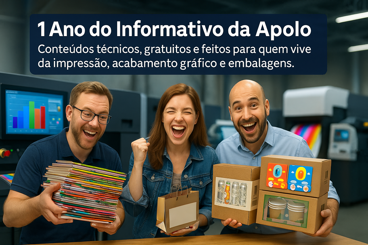 1 ANO DO INFORMATIVO DA APOLO