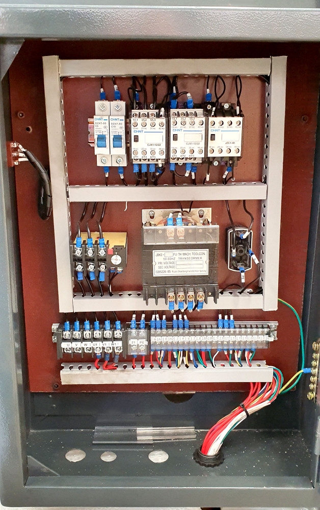 Máquina de Corte e Vinco PolyVinco - Quadro de Força