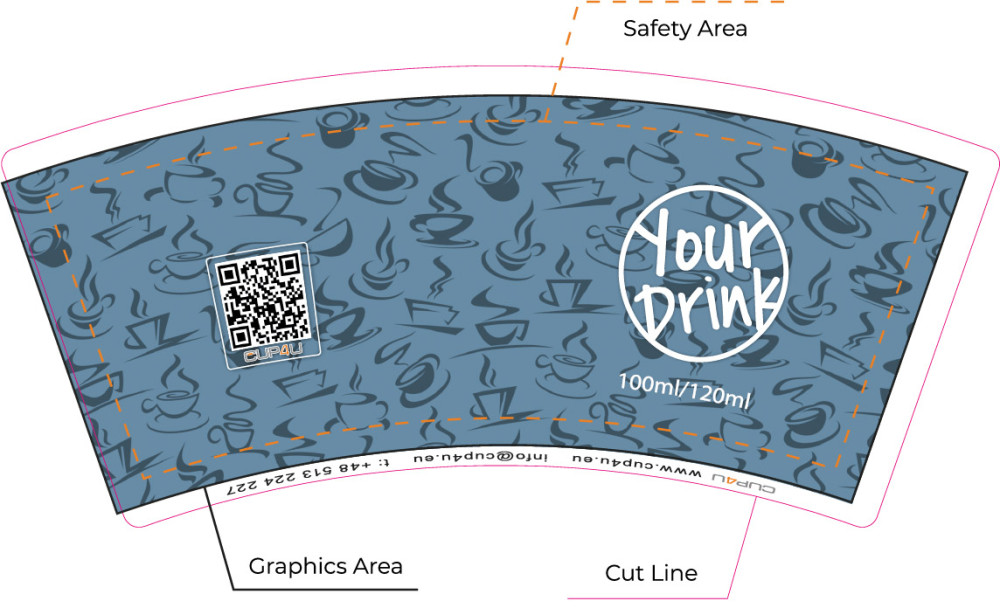 A Gráfica Cup4U utiliza a Digital Xeikon 3500 na produção dos seus copos de papel