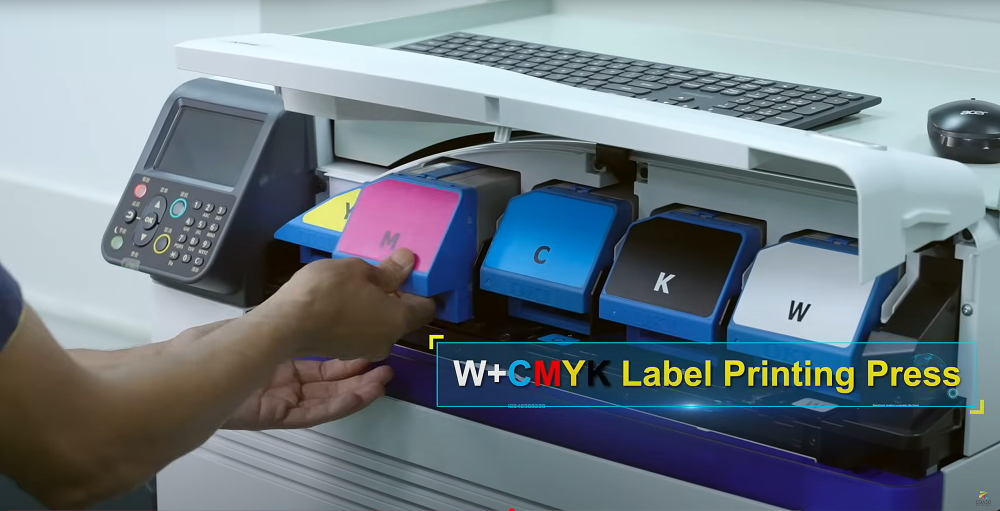 VersaPress XL+W - A Solução Econômica na Produção de Rótulos Profissionais